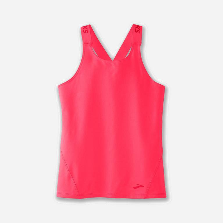 Brooks Pick-Up - Camiseta Sin Mangas Mujer - Rosas (MQ6945827)